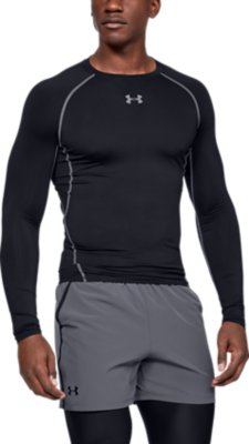 Men Compression Baselayer Thermal Under Fitness Top Shirt+Sport Shorts And Pants